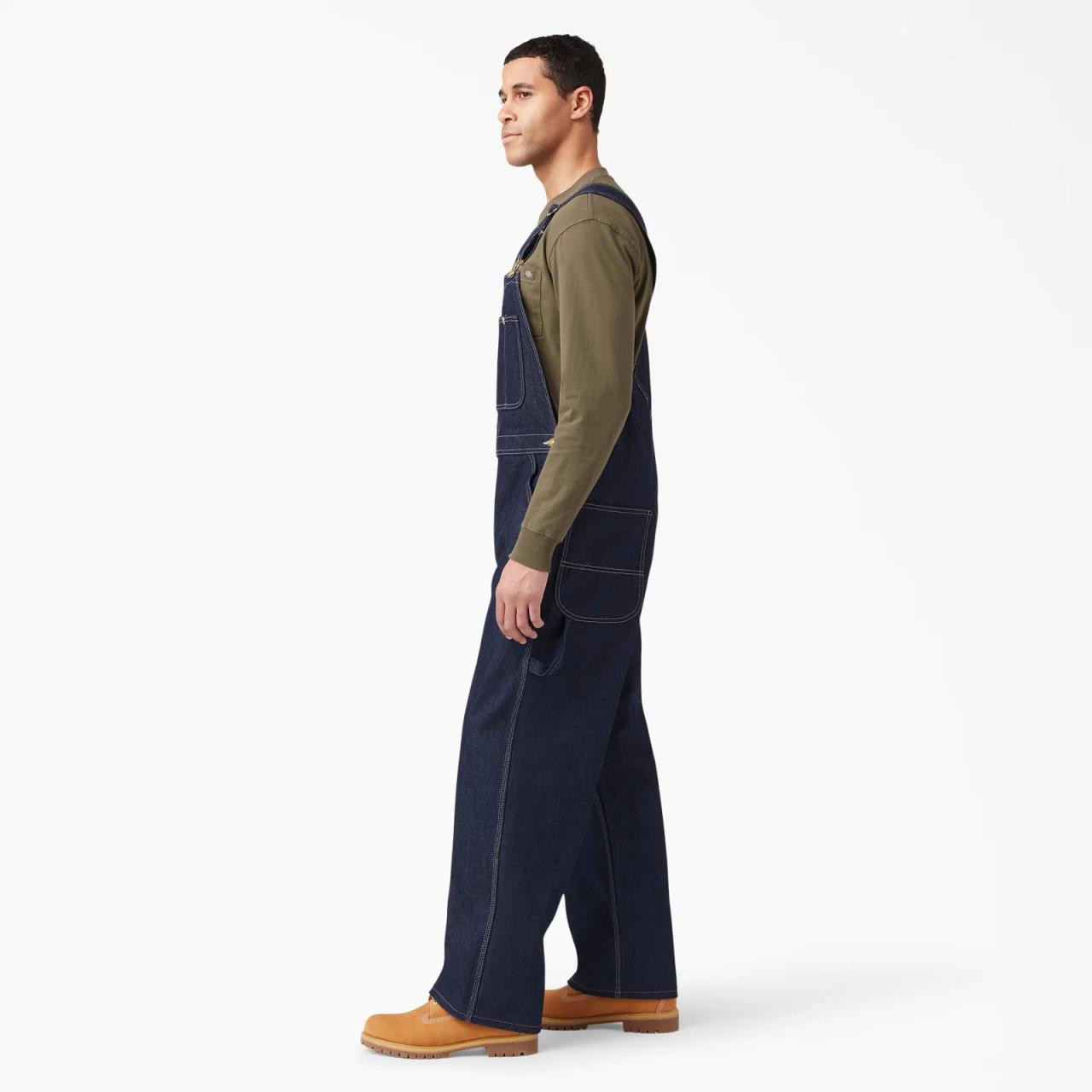 Dickies Mens Indigo Bib Overall - Indigo Blue - Yeager's Sporting