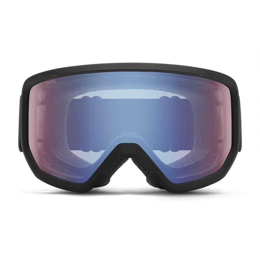 SMITH THE SMITH GOGGLE ミラー仕上げ Smith Optics Transfer - Black/Blue Sensor Mirror - Yeager's