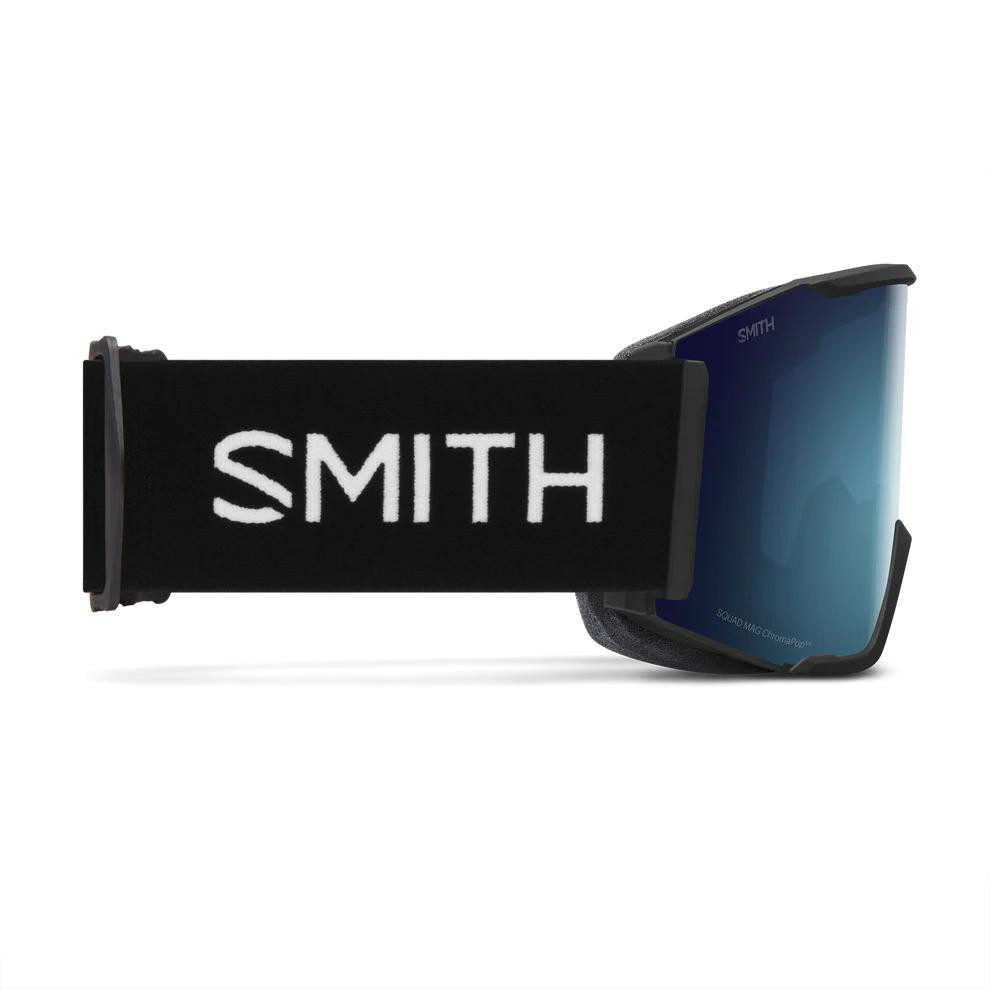 Smith Optics Squad Mag - Black | ChromaPop Sun Blue Mirror