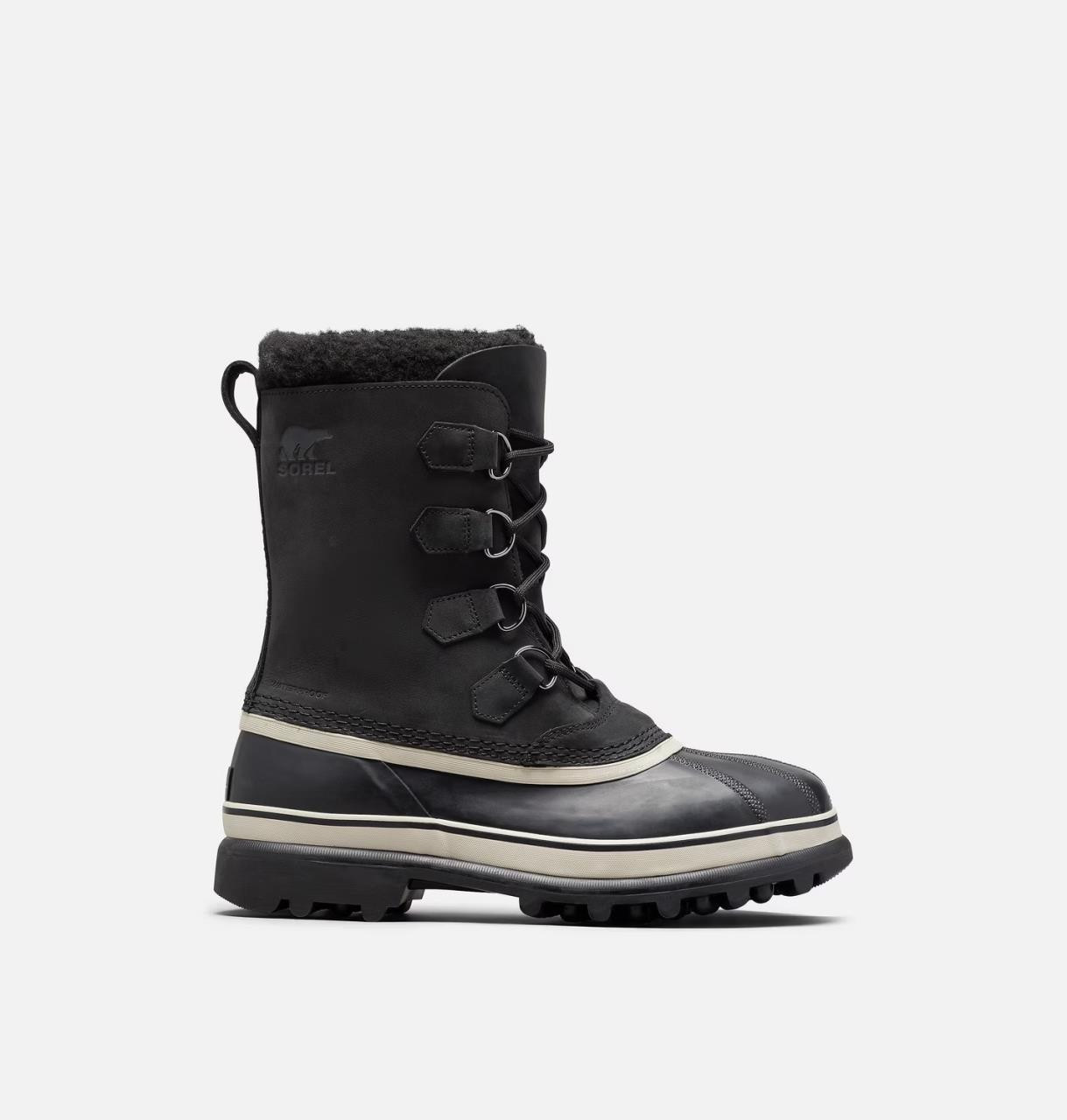 Sorel CARIBOU™ Men's Waterproof Boot - Black/Dark Stone - Yeager's