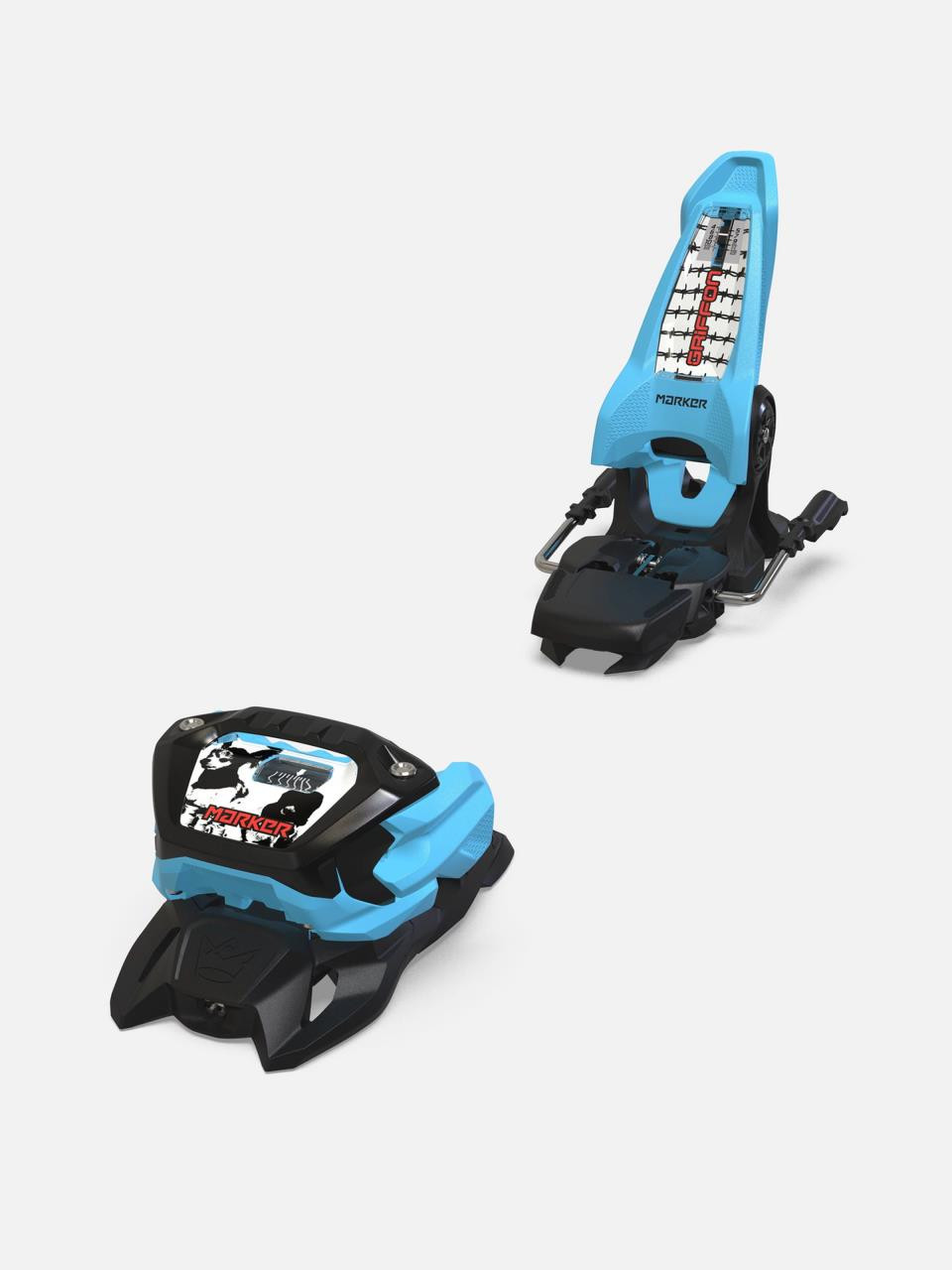 Marker Griffon 13 Bindings 2026 - Black/Light Blue - Yeager's