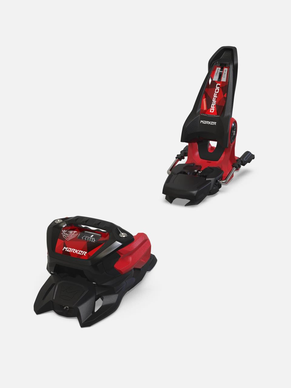 Marker Griffon 13 Bindings 2026 - Black/Red - Yeager's Sporting Goods