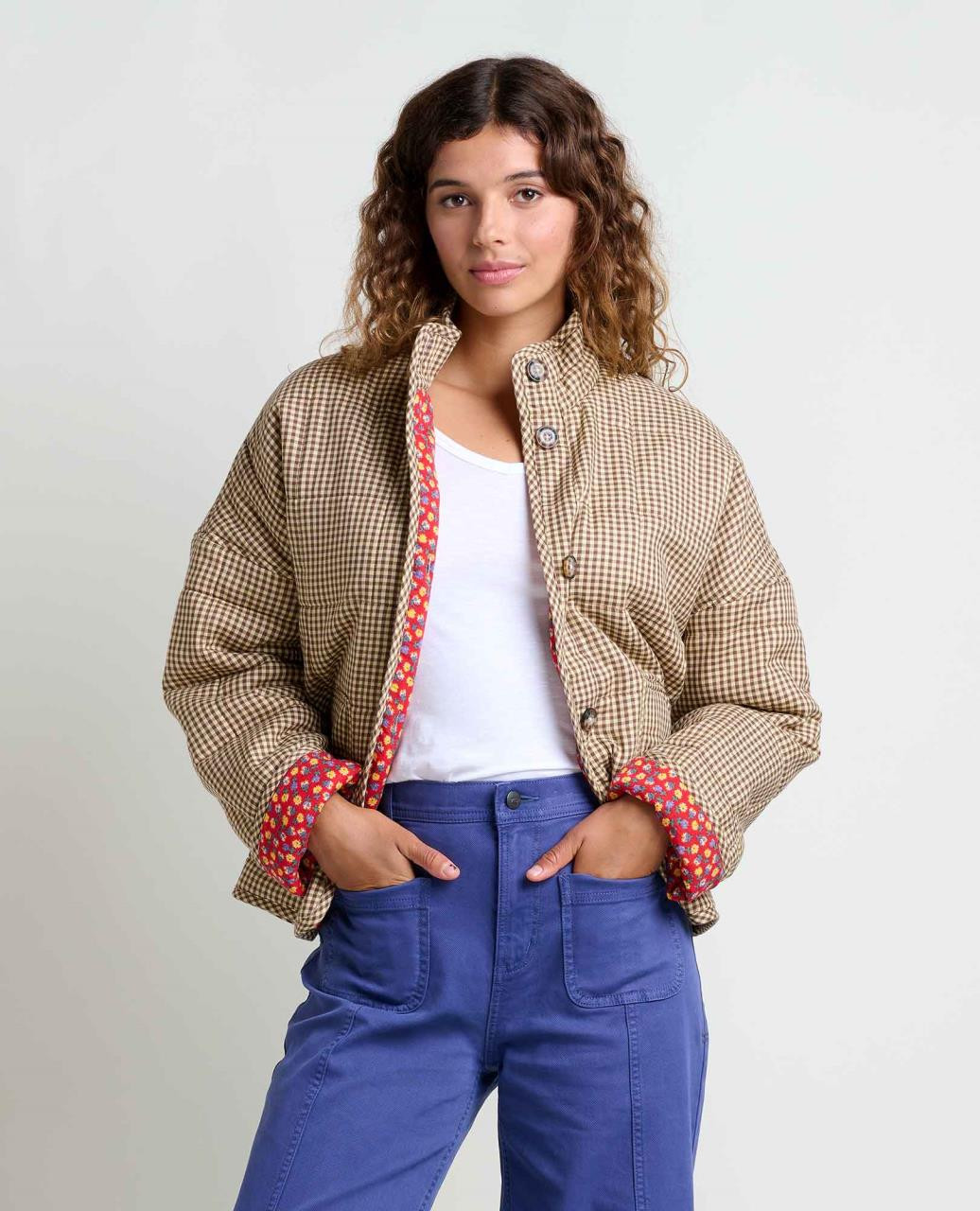 Toad & Co. Manzana Quilted Jacket - Partridge Gingham - Yeager's