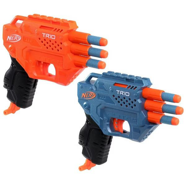 Hasbro, Inc. Nerf Elite 2.0 Trio Combo Dart Blaster Set - Yeager's
