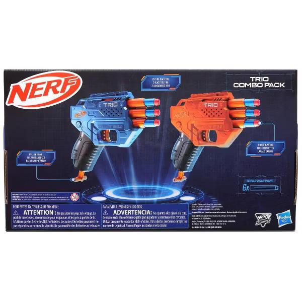 Hasbro, Inc. Nerf Elite 2.0 Trio Combo Dart Blaster Set - Yeager's