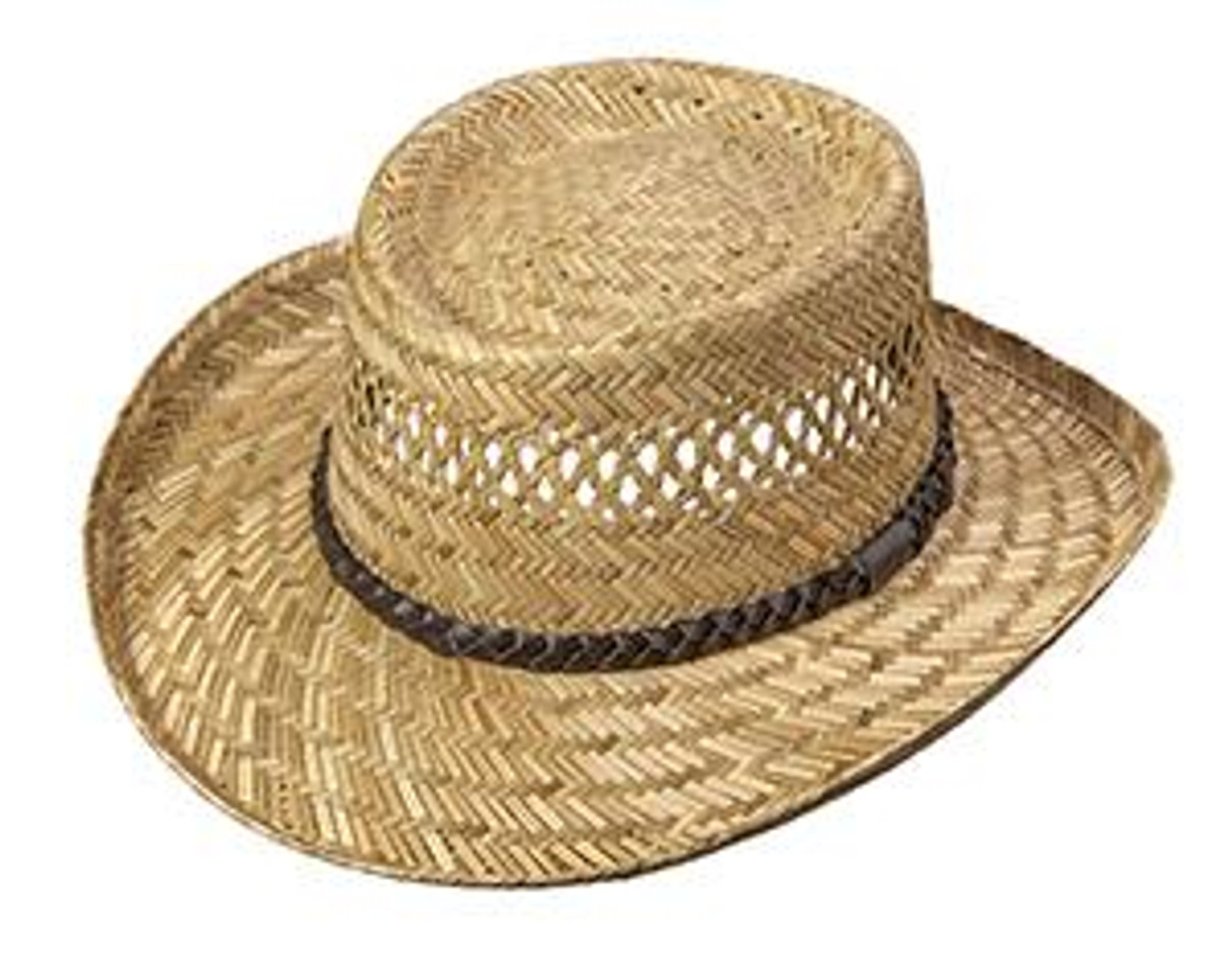Broner Lindu Gambler Straw Hat - Yeager's Sporting Goods