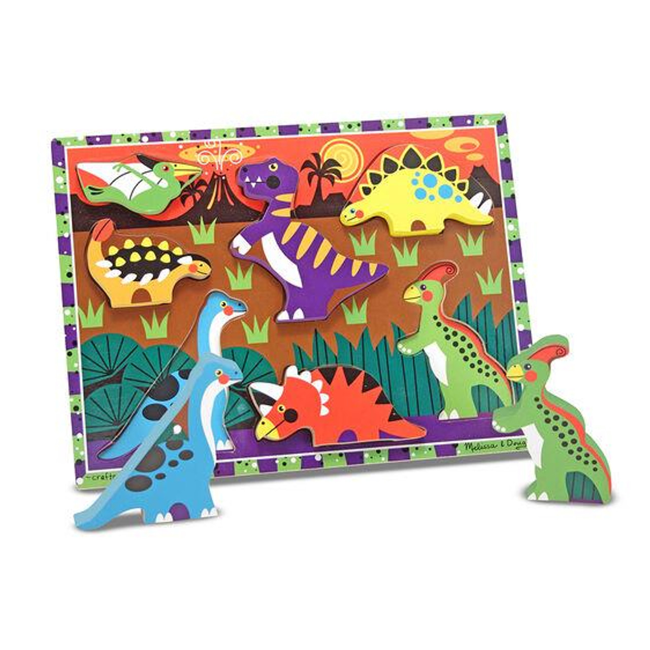 Mellissa & Doug Melissa & Doug Dinosaurs Chunky Puzzle - 7