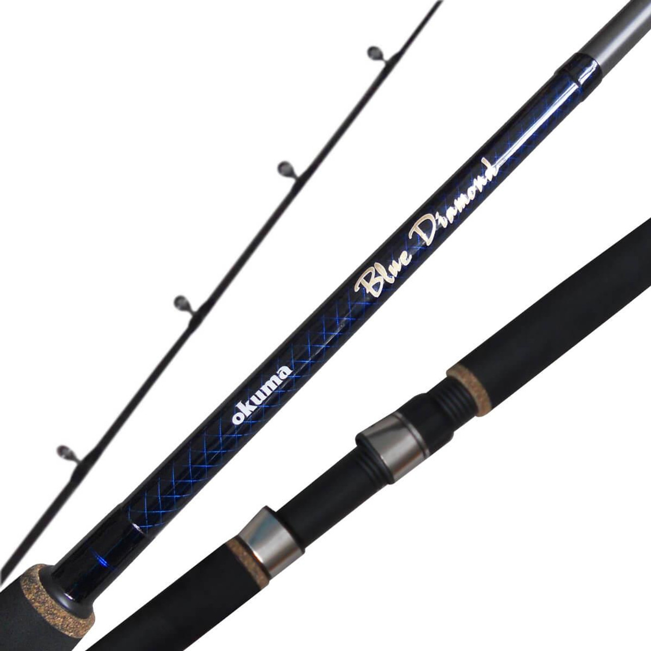 Okuma Blue Diamond Trolling Rods - a Series Model: BD-C-902Ma (9' 0, M)