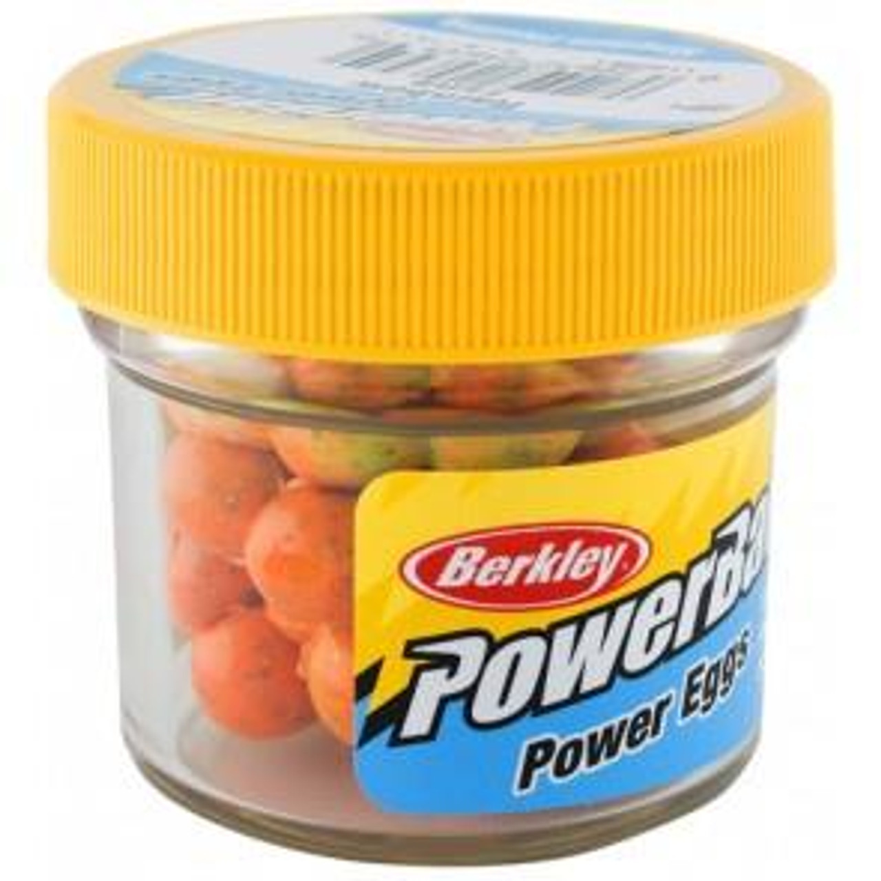 Berkley PowerBait Power Eggs Floating Magnum , Fluorescent Yellow - Garlic  Scent, .5 oz Small Jar