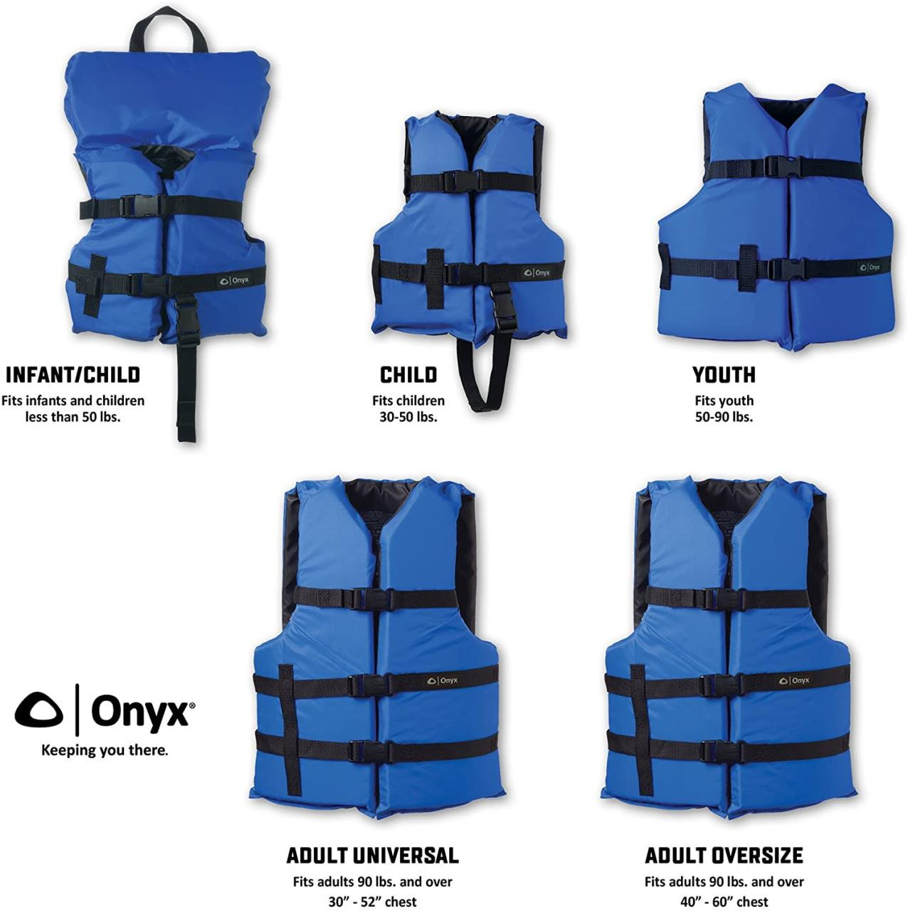 Absolute Outdoors Onyx General Purpose PFD - Yeager's Sporting Goods
