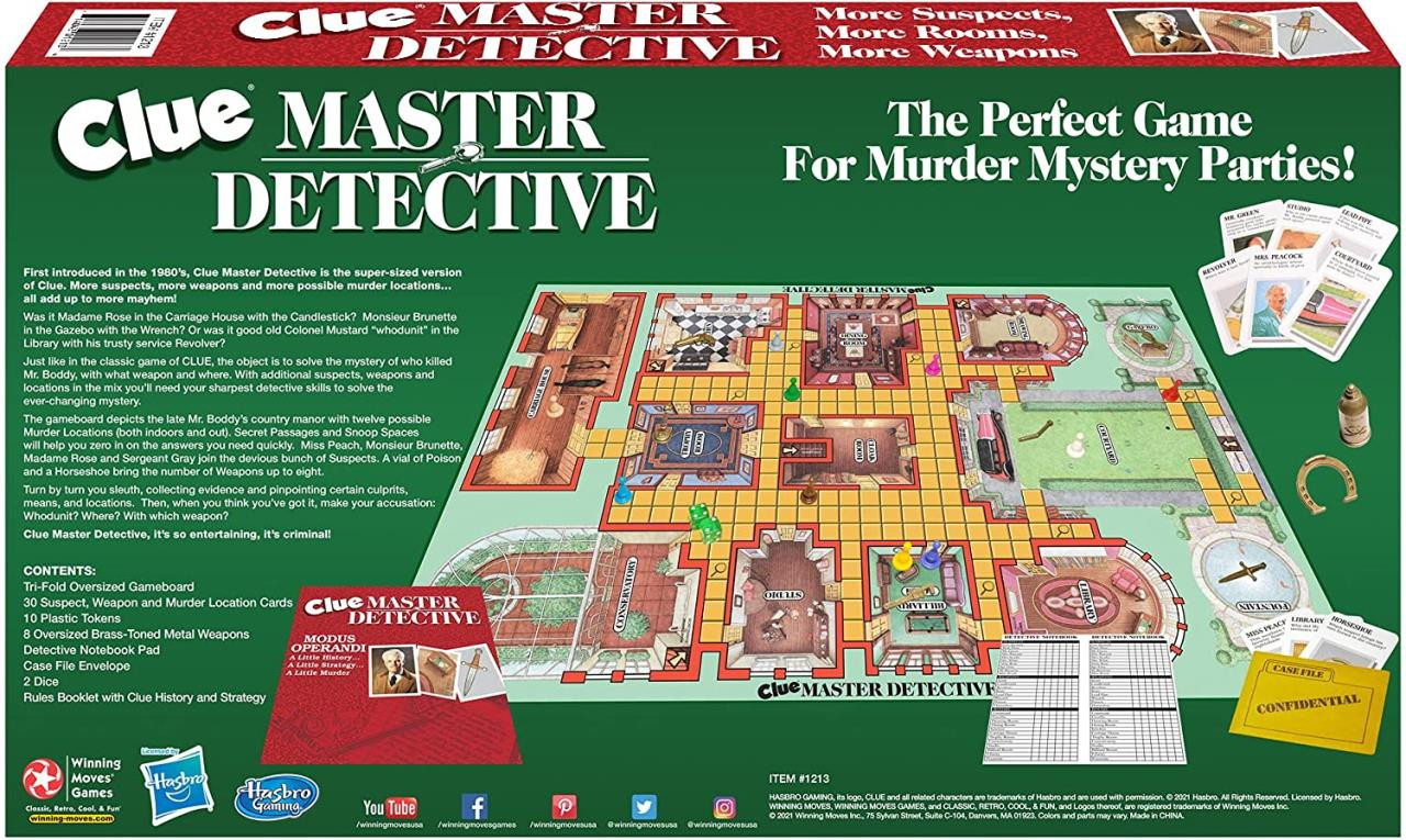 Clue MASTER DETECTIVE Rope Weapon Card 1988 Game Replacement