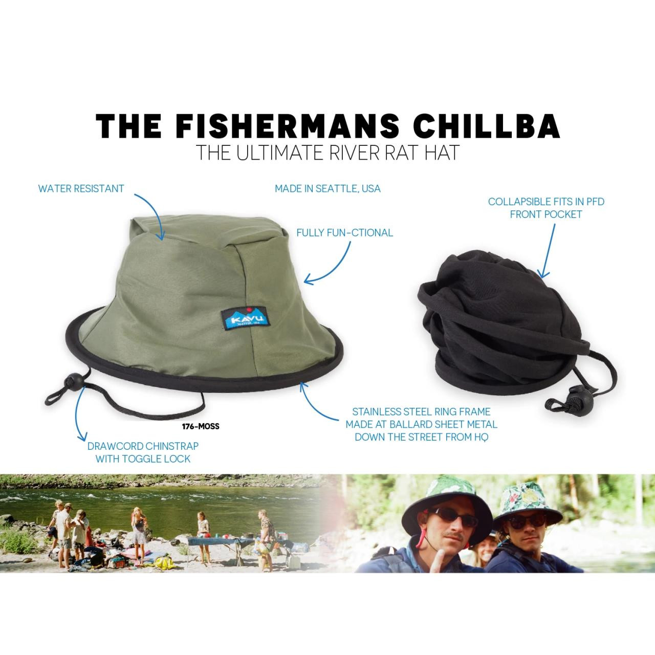 Kavu Fisherman's Chillba Hat - Yeager's Sporting Goods