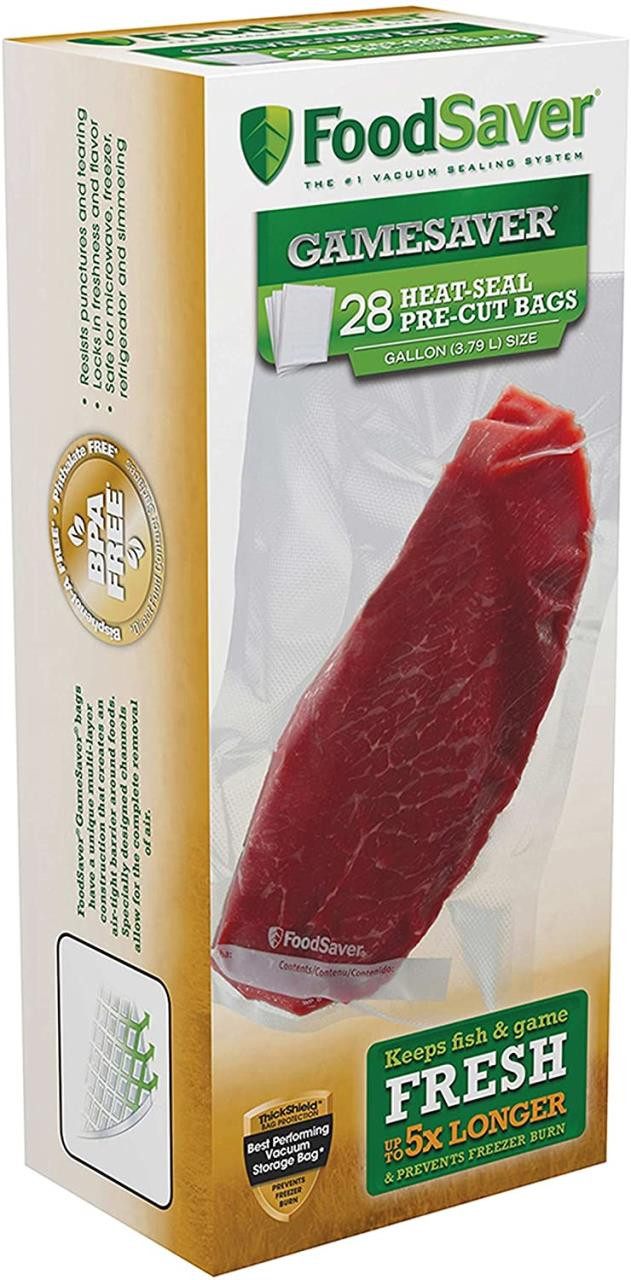 Foodsaver Precut Bags 28 Count - Yeager's Sporting Goods