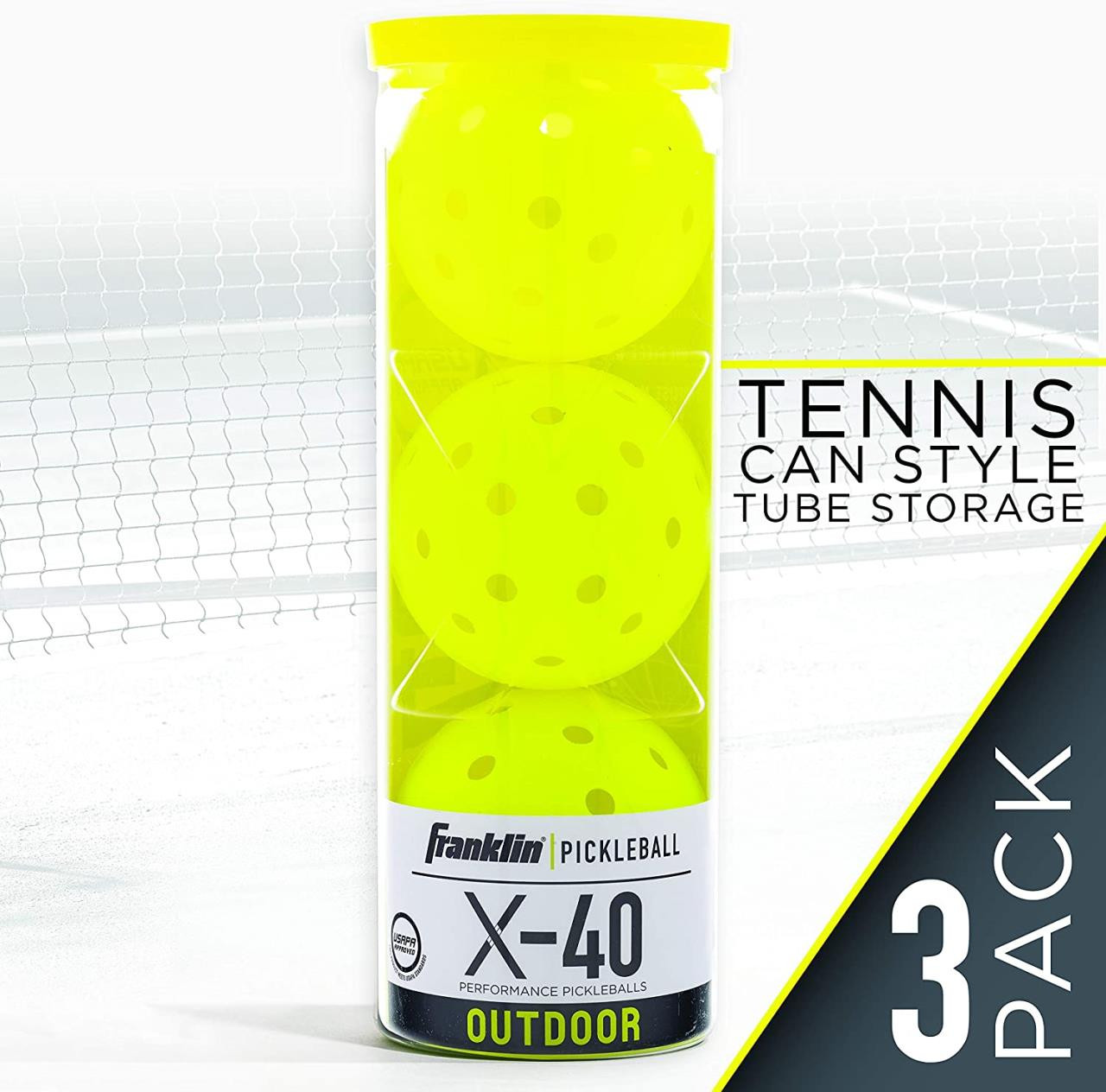 Franklin Sports X-40 Outdoor Pickleballs USAPA Approved - Yeager's