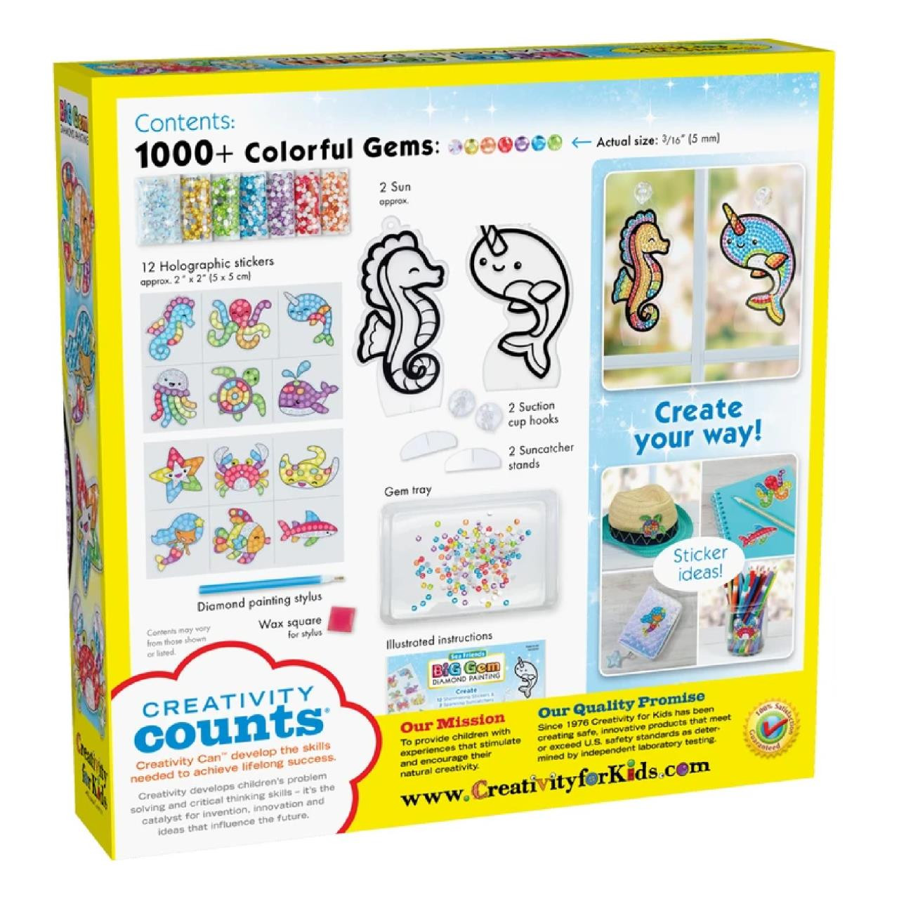 Faber-Castell Creativity for Kids Big Gem Diamond Painting Light Kit - Each