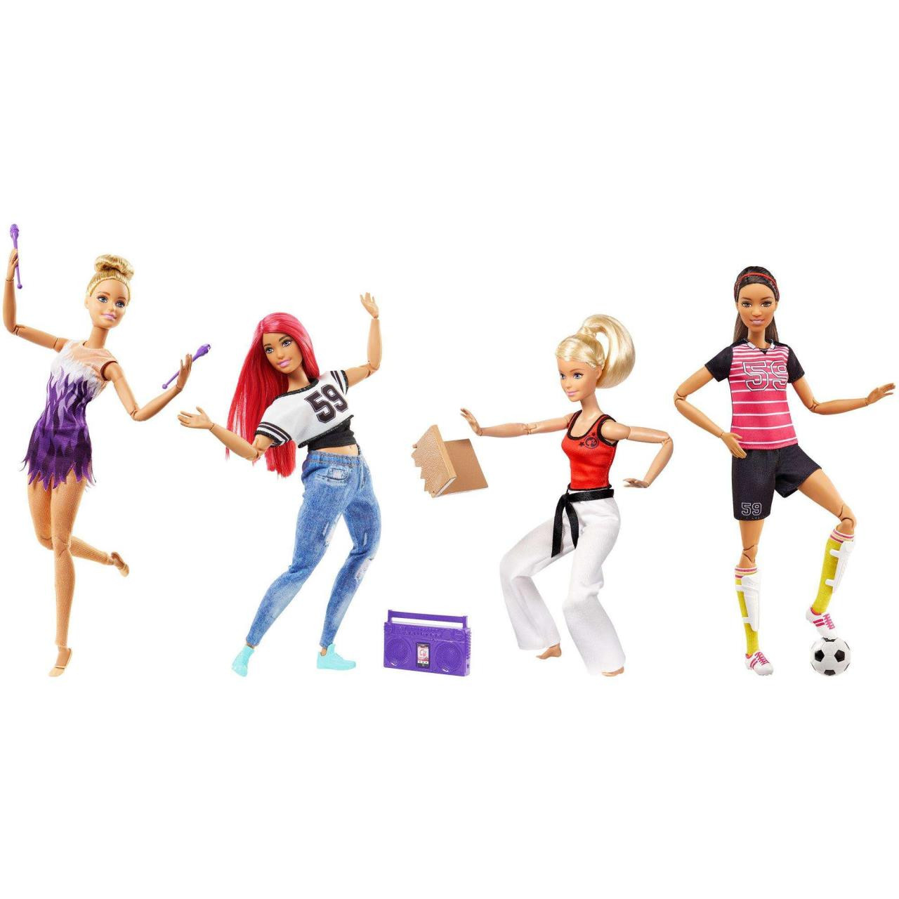 Mattel Inc Assorted Barbie Made To Move Dolls - Yeager's Sporting