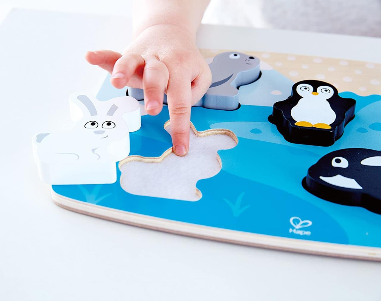 ハペ5種 Hape International Polar Animals Puzzle - Yeager's Sporting Goods