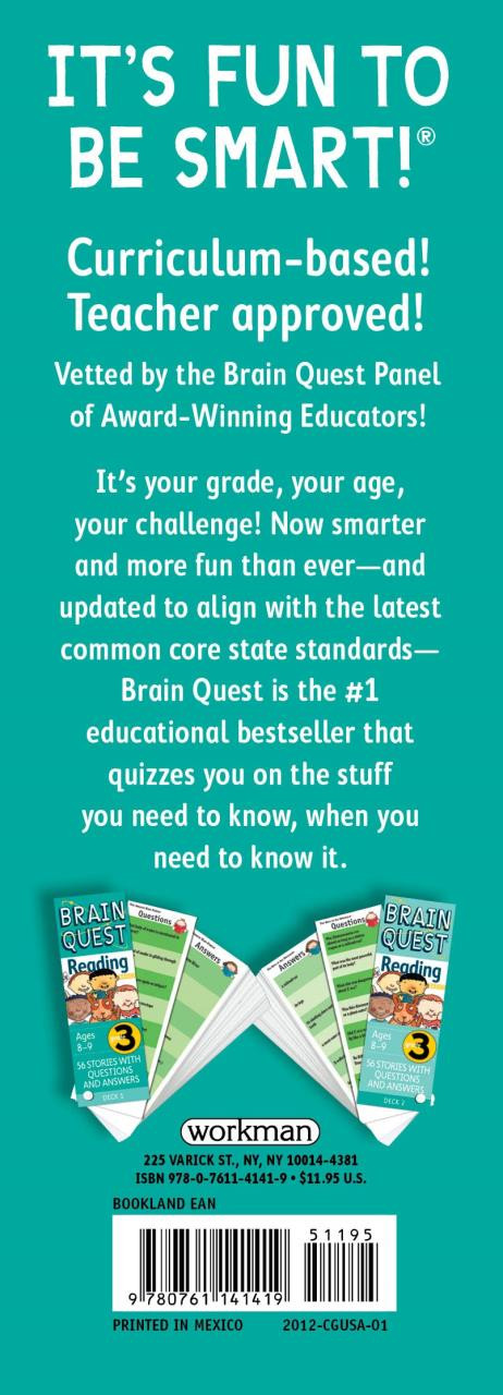 Workman Publishing Brain Quest Reading Grade 5 - Yeager's Sporting