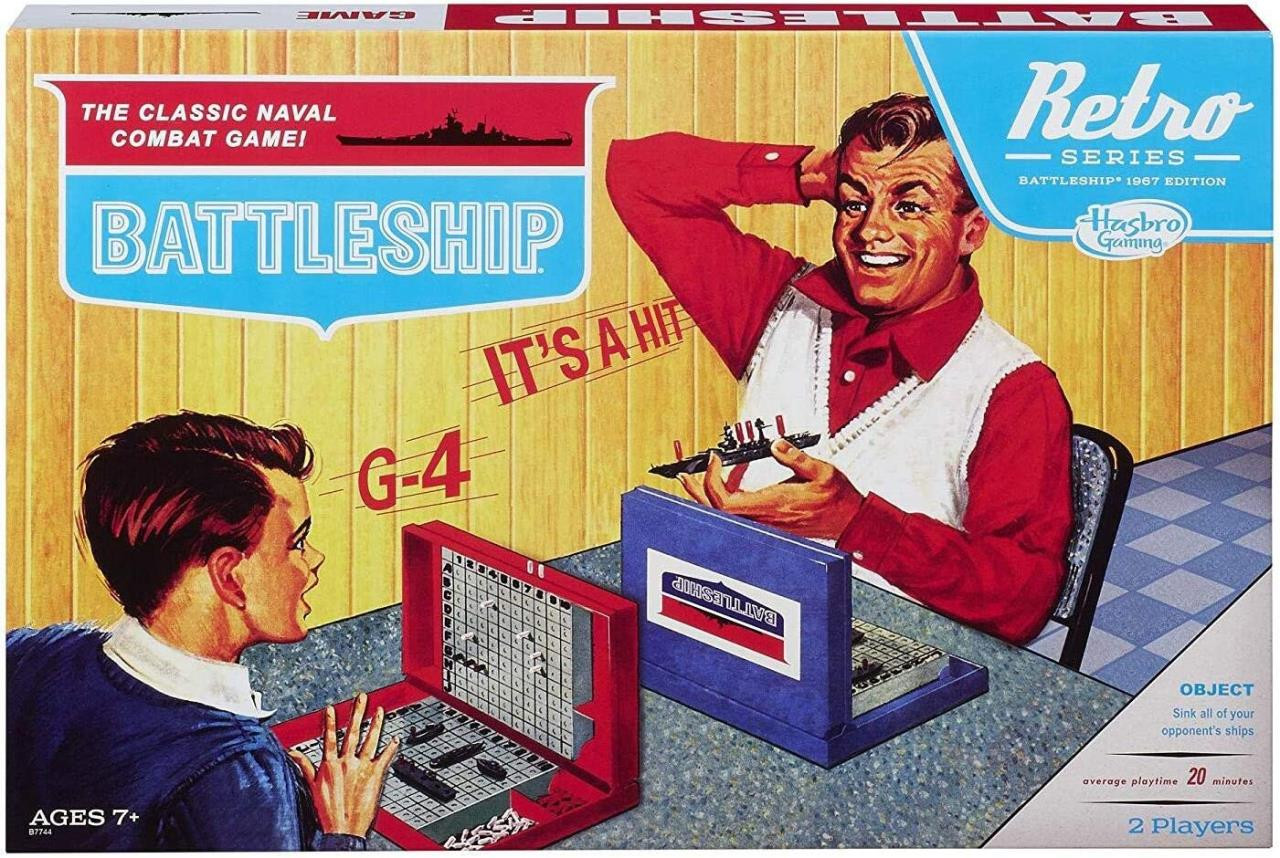 バトルシップ Hasbro, Inc. Battleship Retro - Yeager's Sporting Goods