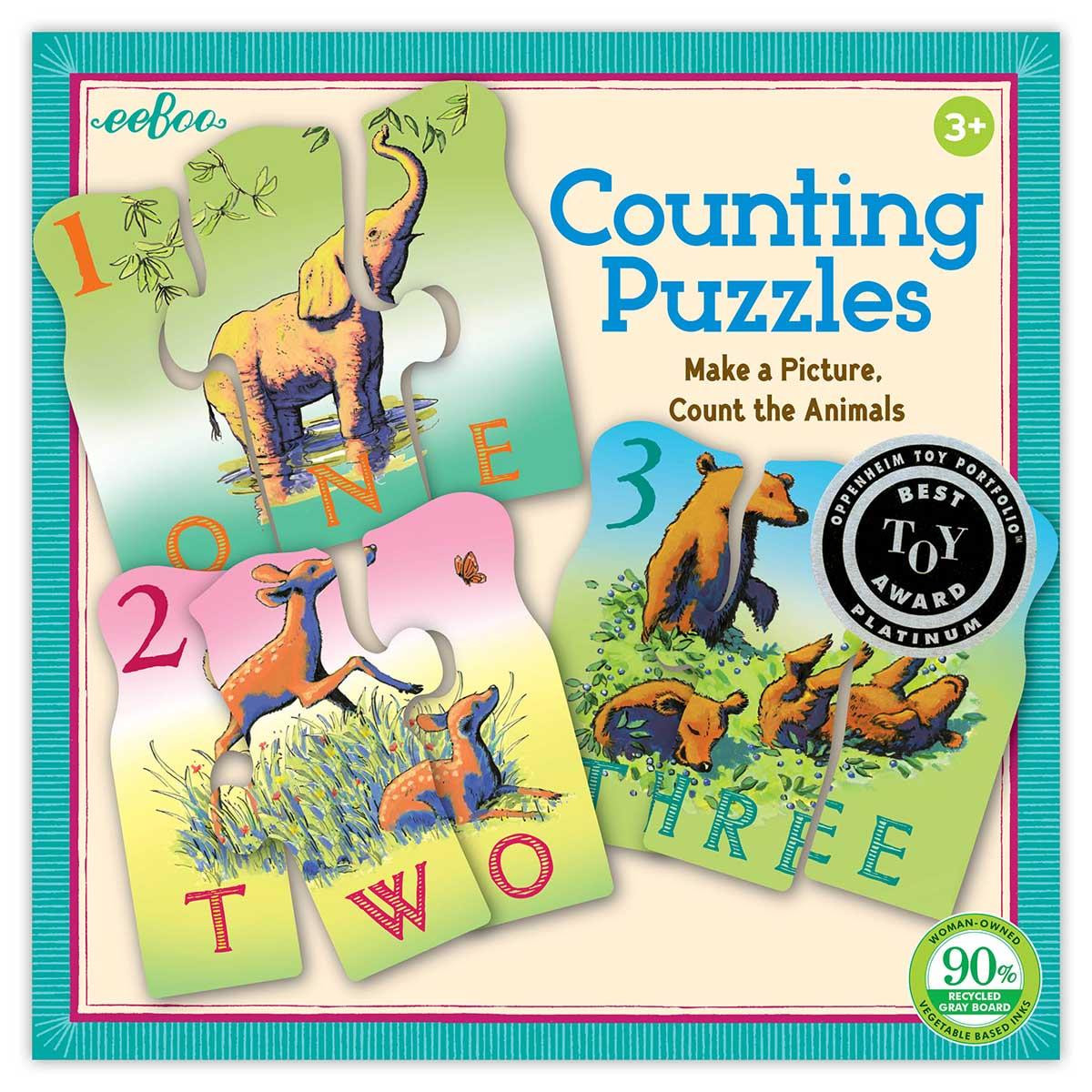 Eeboo Animal Counting Puzzle - Yeager's Sporting Goods