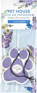 One Fur All By Pet House Lilac Garden Car Air Freshener - 736902409398