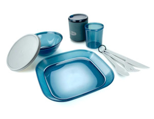 Gsi Outdoors Infinity 1 Person Table Set Blue - 090497753817 Gsi Outdoors Infinity 1 Person Table Set Blue - 090497753817