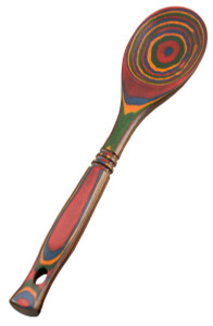 Island Bamboo Rainbow  Spoon - 096444412769