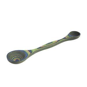 Island Bamboo Peacock Pakka Double Measure Spoon - 096444413902 Island Bamboo Peacock Pakka Double Measure Spoon - 096444413902