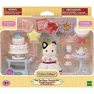 Epoch Everlasting Calico Critters Party Time Playset - 020373219755