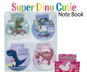 Puka Creations Super Dino Cutie Note Book - 810058359056