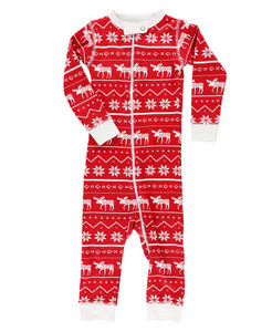 Lazy One Nordic Moose Unionsuit - 841654123116 Lazy One Nordic Moose Unionsuit - 841654123116