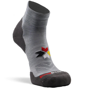 Fox River Mills Inyanka Medium Weight Quarter Crew Running Sock Grey - 087839054091 Fox River Mills Inyanka Medium Weight Quarter Crew Running Sock Grey - 087839054091