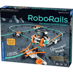 Thames & Kosmos RoboRails: The Robot Monorail System - 814743018761 Thames & Kosmos RoboRails: The Robot Monorail System - 814743018761