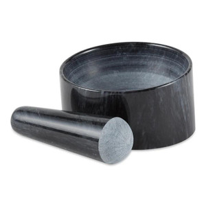 Rsvp Marble Mortar & Pestle - Black - 053796600268 Rsvp Marble Mortar & Pestle - Black - 053796600268