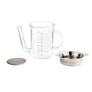 Harold Import Comp Glass Gravy Strainer - 781723437860 Harold Import Comp Glass Gravy Strainer - 781723437860