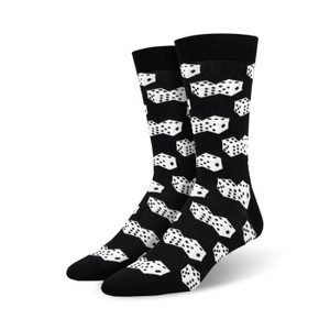 Socksmith Lucky 7s Socks - Black - 848292001875 Socksmith Lucky 7s Socks - Black - 848292001875