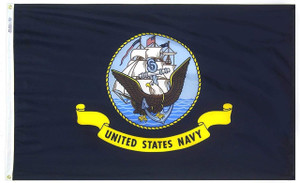 Annin U.S. Navy Flag - Nylon, 3'x5' - 026427390302