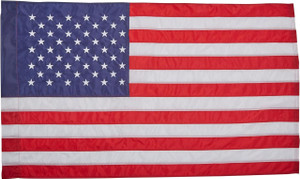 Annin U.S. Flag Banner- Nylon, 2.5'x4' - 026427218507