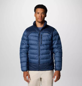 Columbia Sports Wear Men's Autumn Park™ II Down Jacket - Dark Mountain/Collegiate Navy - 195981393064 Columbia Sports Wear Men's Autumn Park™ II Down Jacket - Dark Mountain/Collegiate Navy - 195981393064