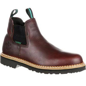 Georgia Boot Men's Giant High Romeo Waterproof Steel Toe Boot - Soggy Brown - 883802051872 Georgia Boot Men's Giant High Romeo Waterproof Steel Toe Boot - Soggy Brown - 883802051872