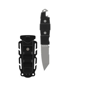 Gear Aid Inc. Kotu Tanto Survival Knife - Black - 021563620405 Gear Aid Inc. Kotu Tanto Survival Knife - Black - 021563620405