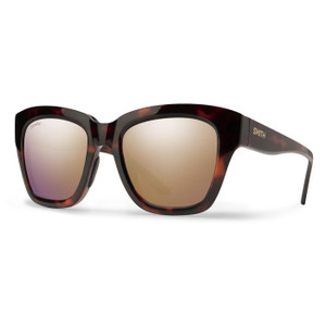 Smith Optics Sway - Tortoise + ChromaPop Polarized Rose Gold Mirror Lens - 716736840062 Smith Optics Sway - Tortoise + ChromaPop Polarized Rose Gold Mirror Lens - 716736840062