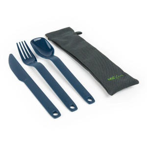 Uco Eco 3-Piece Everyday Utensil Set W/Case - Ocean Blue - 054269004804