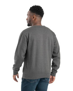 Berne Apparel Heritage Crewneck Sweatshirt -Graphite - 092021471983 Berne Apparel Heritage Crewneck Sweatshirt -Graphite - 092021471983