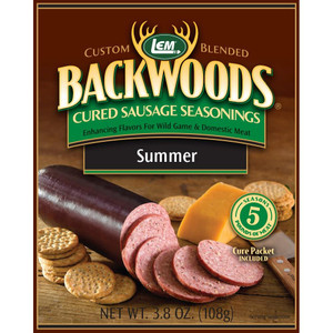 Lem Backwoods® Summer Sausage Cured Sausage Seasoning - 5 lbs - 734494095081 Lem Backwoods® Summer Sausage Cured Sausage Seasoning - 5 lbs - 734494095081