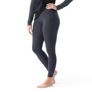 Smartwool Women's Classic Thermal Merino Base Layer Bottom - Charcoal Heather - 192361510752 Smartwool Women's Classic Thermal Merino Base Layer Bottom - Charcoal Heather - 192361510752