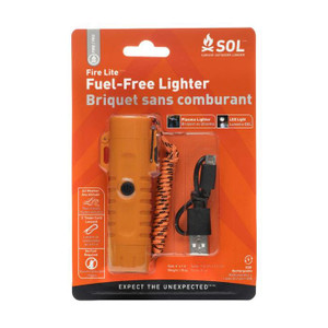 Survive Outdoors Longer (sol) Fire Lite Fuel-Free Lighter - 707708212437 Survive Outdoors Longer (sol) Fire Lite Fuel-Free Lighter - 707708212437