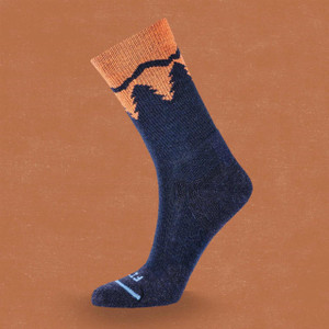 Fits Socks Light Hiker (Balsam) Crew - Tiger Lilly - 841580138390 Fits Socks Light Hiker (Balsam) Crew - Tiger Lilly - 841580138390