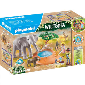 Playmobil Wiltopia Elephant At The Waterhole - 4008789712943 Playmobil Wiltopia Elephant At The Waterhole - 4008789712943