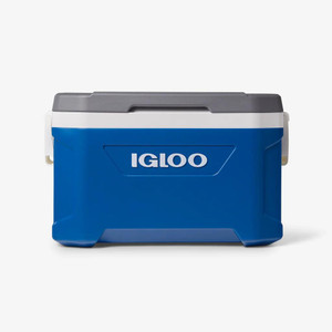 Igloo Prod. Corp Latitude 52 Qt Cooler - Blue - 034223503383 Igloo Prod. Corp Latitude 52 Qt Cooler - Blue - 034223503383
